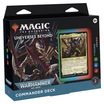 Magic the Gathering: Universes Beyond: Warhammer 40,000 - Tyranid Swarm Commander Deck - Universes Beyond: Warhammer 40,000 (40K)