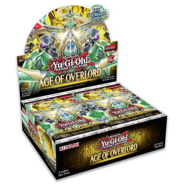 Yugioh: Age of Overlord Booster Display