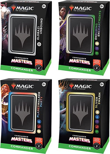 Magic The Gathering: Commander Masters Commander Deck Bundle – Includes All 4 Decks
