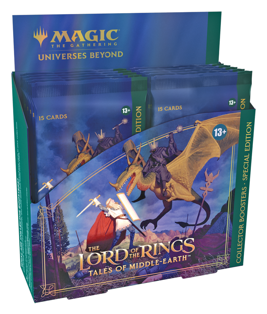 Magic the Gathering: Lord of the Rings Holiday Special Edition Collector Booster Display Box