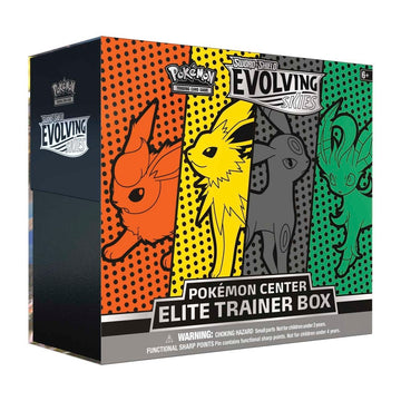 Pokemon: Evolving Skies Elite Trainer Box [Flareon/Jolteon/Umbreon/Leafeon] - SWSH07: Evolving Skies (SWSH07) POKEMON CENTER