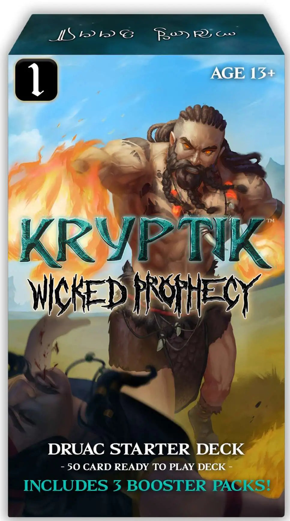 Kryptik TCG: Wicked Prophecy- Druac Starter Deck