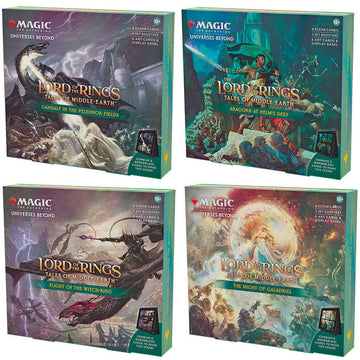 Magic the Gathering: Lord of the Rings Holiday Scene Box Set of 4