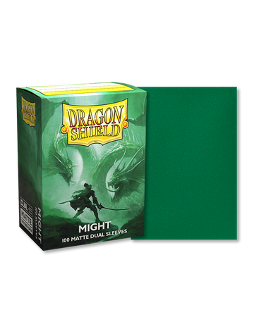 Supplies: Dragon Shield Sleeves: - Dual Matte - "Might"