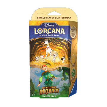 Disney Lorcana: Into the Inklands Amber & Emerald Starter Deck (Presale)